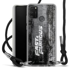 Carry Case Transparent Fabric black/silver