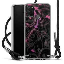 Carry Case Transparent Fabric black/silver