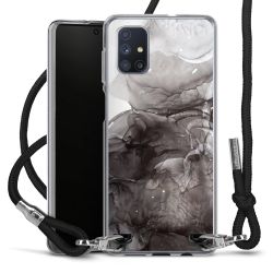 Carry Case Transparent Fabric black/silver