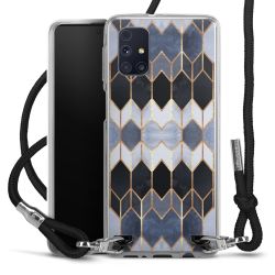 Carry Case Transparent Fabric black/silver