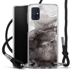 Carry Case Transparent Fabric black/silver