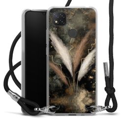 Carry Case Transparent Fabric black/silver