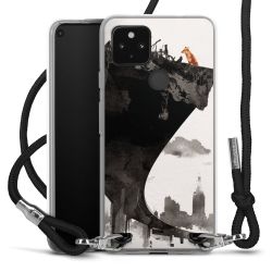 Carry Case Transparent Fabric black/silver