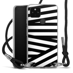 Carry Case Transparent Fabric black/silver