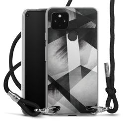 Carry Case Transparent Fabric black/silver