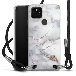 Carry Case Transparent Fabric black/silver