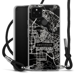 Carry Case Transparent Fabric black/silver