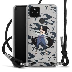 Carry Case Transparent Fabric black/silver