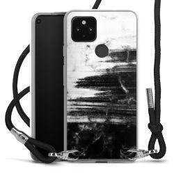 Carry Case Transparent Fabric black/silver