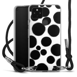 Carry Case Transparent Fabric black/silver