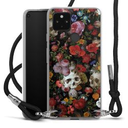 Carry Case Transparent Fabric black/silver