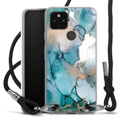 Carry Case Transparent Fabric black/silver