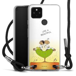 Carry Case Stoff schwarz/silber