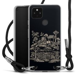 Carry Case Stoff schwarz/silber