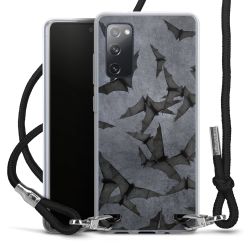 Carry Case Transparent Fabric black/silver