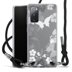 Carry Case Transparent Fabric black/silver