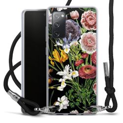 Carry Case Transparent Fabric black/silver