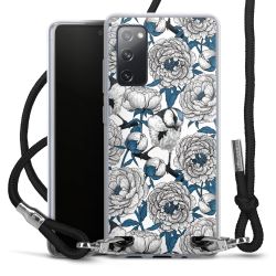 Carry Case Transparent Fabric black/silver