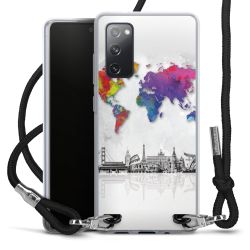 Carry Case Transparent Fabric black/silver