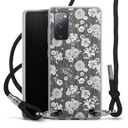 Carry Case Transparent Fabric black/silver