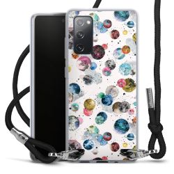 Carry Case Transparent Fabric black/silver