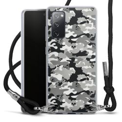 Carry Case Transparent Fabric black/silver