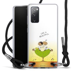 Carry Case Stoff schwarz/silber