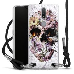 Carry Case Transparent Fabric black/silver