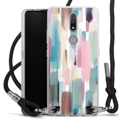 Carry Case Transparent Fabric black/silver