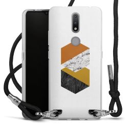 Carry Case Transparent Fabric black/silver