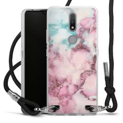 Carry Case Transparent Fabric black/silver