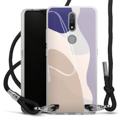 Carry Case Transparent Fabric black/silver