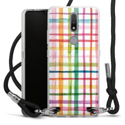 Carry Case Transparent Fabric black/silver