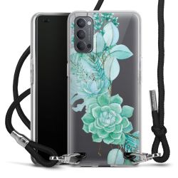 Carry Case Transparent Fabric black/silver