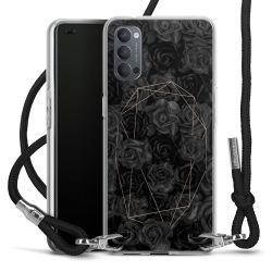 Carry Case Transparent Fabric black/silver