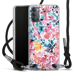 Carry Case Transparent Fabric black/silver