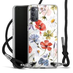 Carry Case Transparent Fabric black/silver