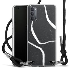 Carry Case Transparent Fabric black/silver