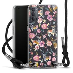 Carry Case Transparent Fabric black/silver