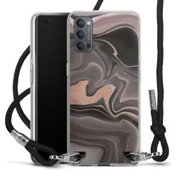 Carry Case Transparent Fabric black/silver