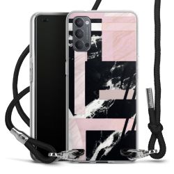 Carry Case Transparent Fabric black/silver