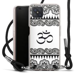 Carry Case Transparent Fabric black/silver