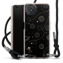 Carry Case Transparent Fabric black/silver