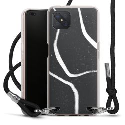 Carry Case Transparent Fabric black/silver