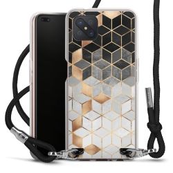 Carry Case Transparent Fabric black/silver