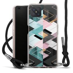 Carry Case Transparent Fabric black/silver