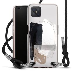 Carry Case Transparent Fabric black/silver