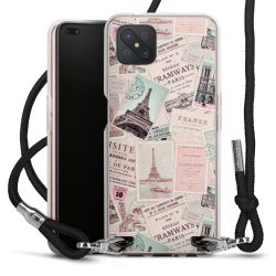 Carry Case Transparent Fabric black/silver