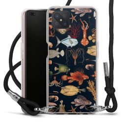 Carry Case Transparent Fabric black/silver