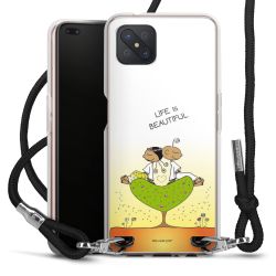 Carry Case Stoff schwarz/silber